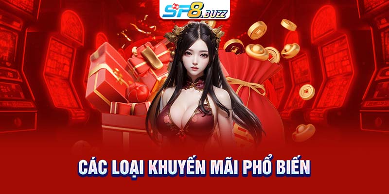Các loại khuyến mãi phổ biến